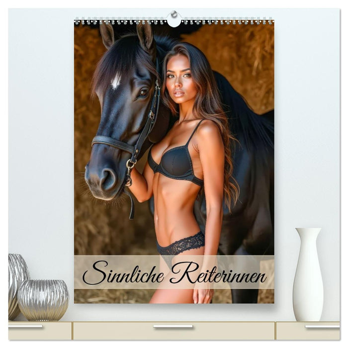 Sinnliche Reiterinnen (CALVENDO Premium Wandkalender 2027)