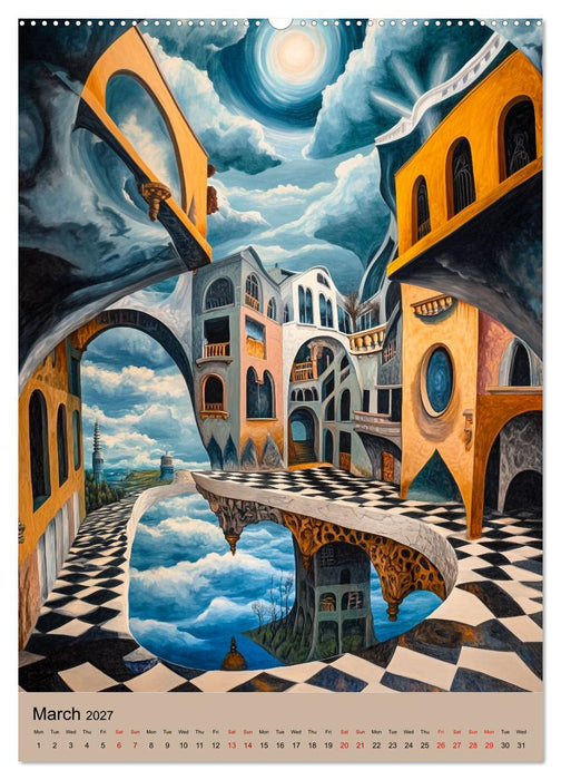 Dali meets Technology (CALVENDO Monthly Calendar 2027)