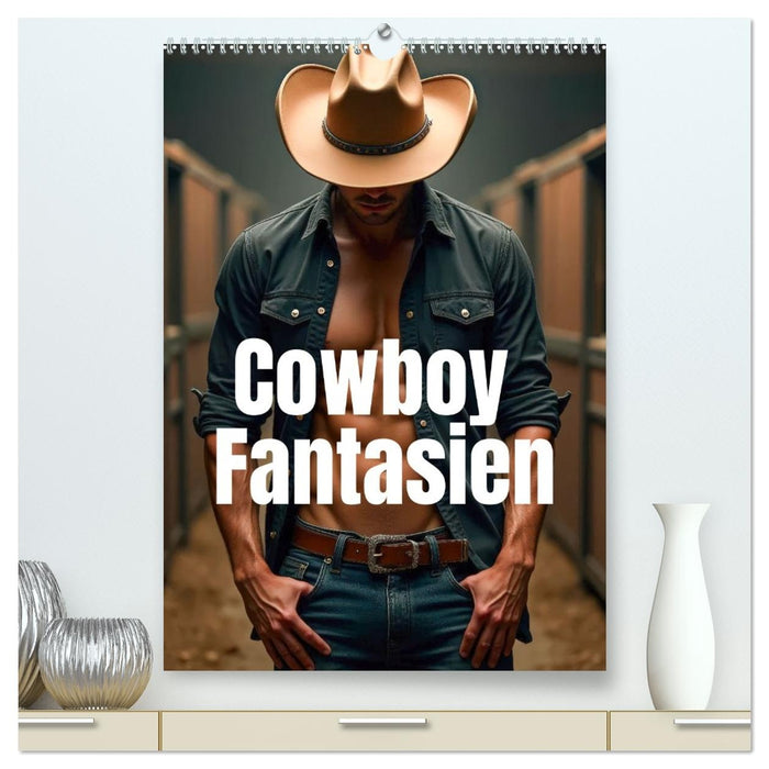 Cowboy Fantasien (CALVENDO Premium Wandkalender 2027)