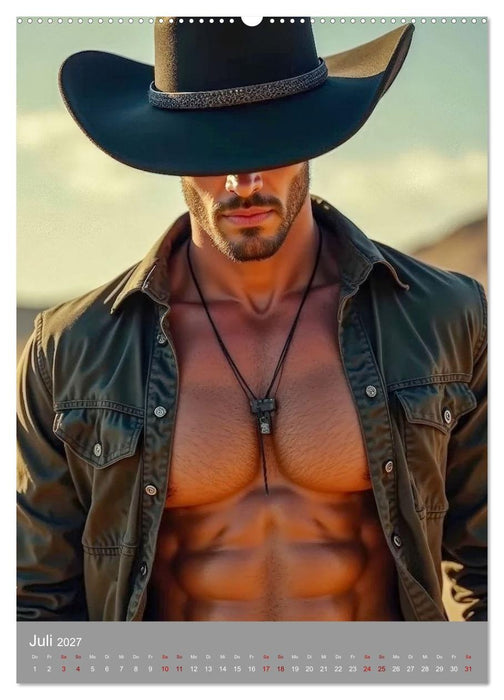 Cowboy Fantasien (CALVENDO Premium Wandkalender 2027)