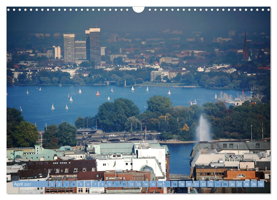 Mein Hamburg - Stadt am Wasser (CALVENDO Wandkalender 2027)