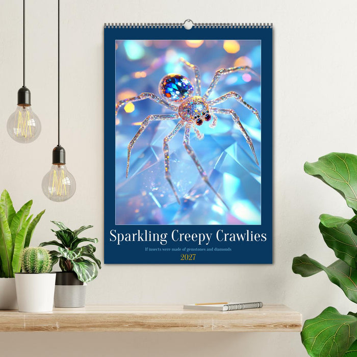 Sparkeling Creepy Crawlies (CALVENDO Monthly Calendar 2027)