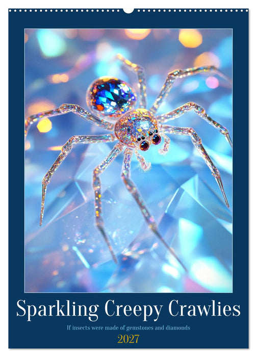 Sparkeling Creepy Crawlies (CALVENDO Monthly Calendar 2027)