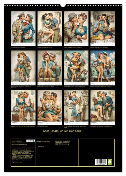 Aber Schatz, ich lieb dich doch (CALVENDO Wandkalender 2027)