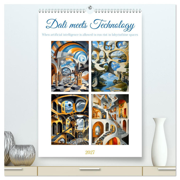 Dali meets Technology (CALVENDO Premium-Calendar 2027)