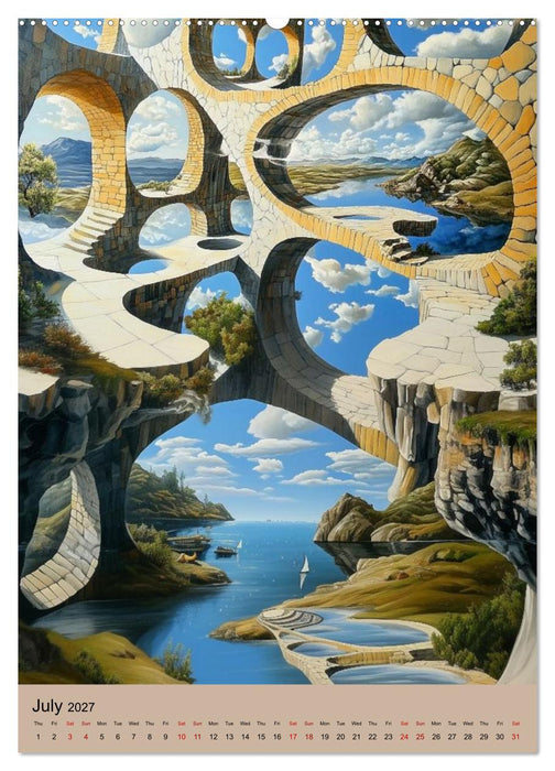 Dali meets Technology (CALVENDO Premium-Calendar 2027)