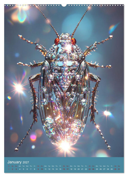 Sparkeling Creepy Crawlies (CALVENDO Premium-Calendar 2027)