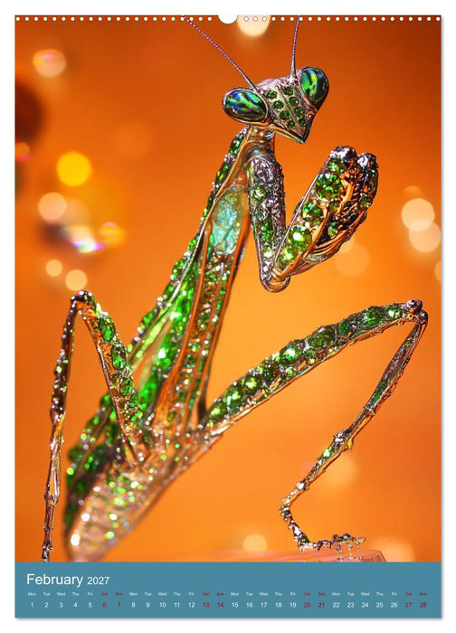Sparkeling Creepy Crawlies (CALVENDO Premium-Calendar 2027)