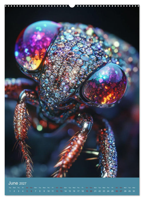 Sparkeling Creepy Crawlies (CALVENDO Premium-Calendar 2027)