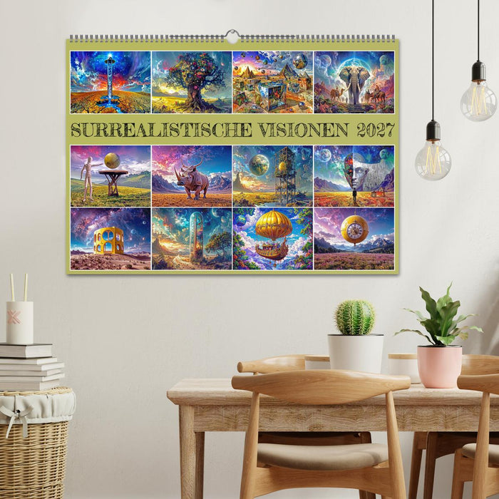 Surrealistische Visionen (CALVENDO Wandkalender 2027)