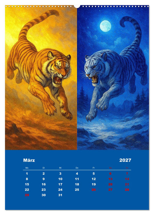 Spiegelwildnis (CALVENDO Wandkalender 2027)