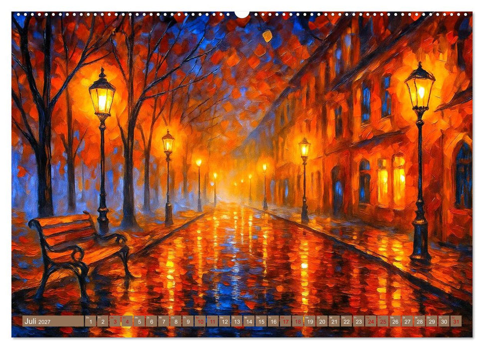 Spaziergang durch Farben und Licht (CALVENDO Premium Wandkalender 2027)