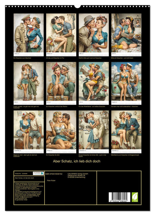 Aber Schatz, ich lieb dich doch (CALVENDO Premium Wandkalender 2027)