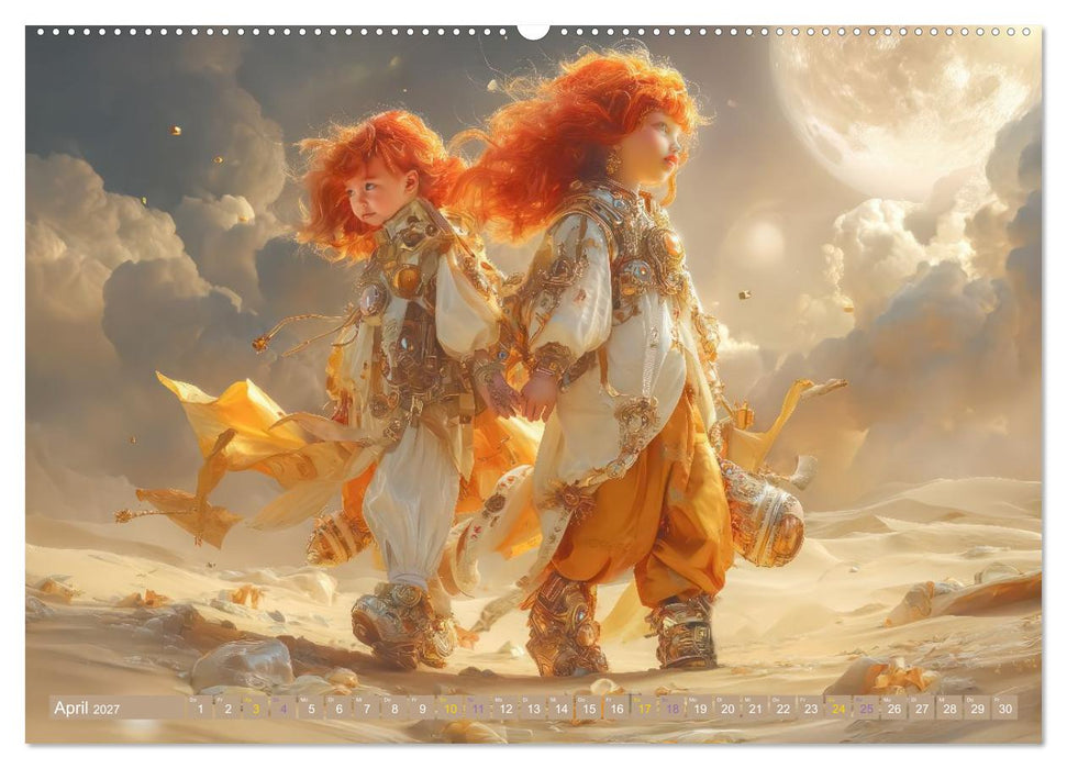 Anmutige Menschen - Atmosphärisch und verträumt (CALVENDO Wandkalender 2027)