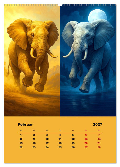 Spiegelwildnis (CALVENDO Premium Wandkalender 2027)