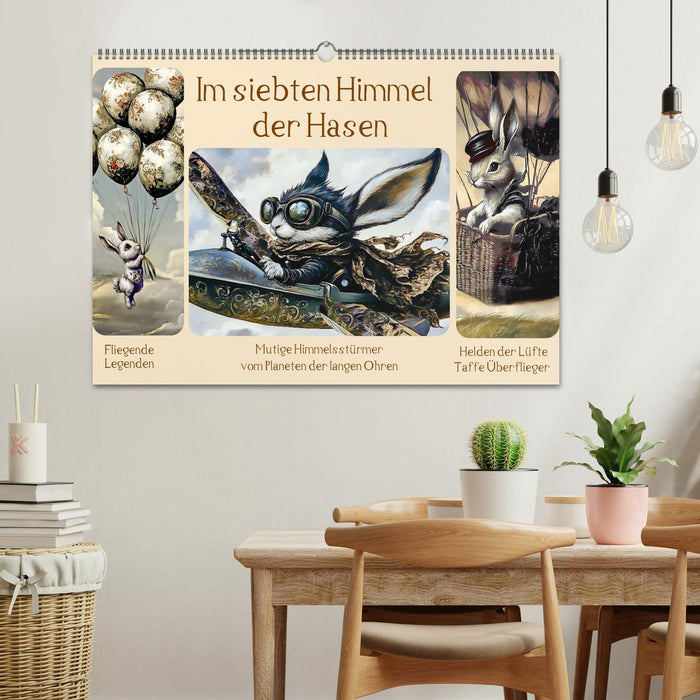 Im siebten Himmel der Hasen (CALVENDO Wandkalender 2027)