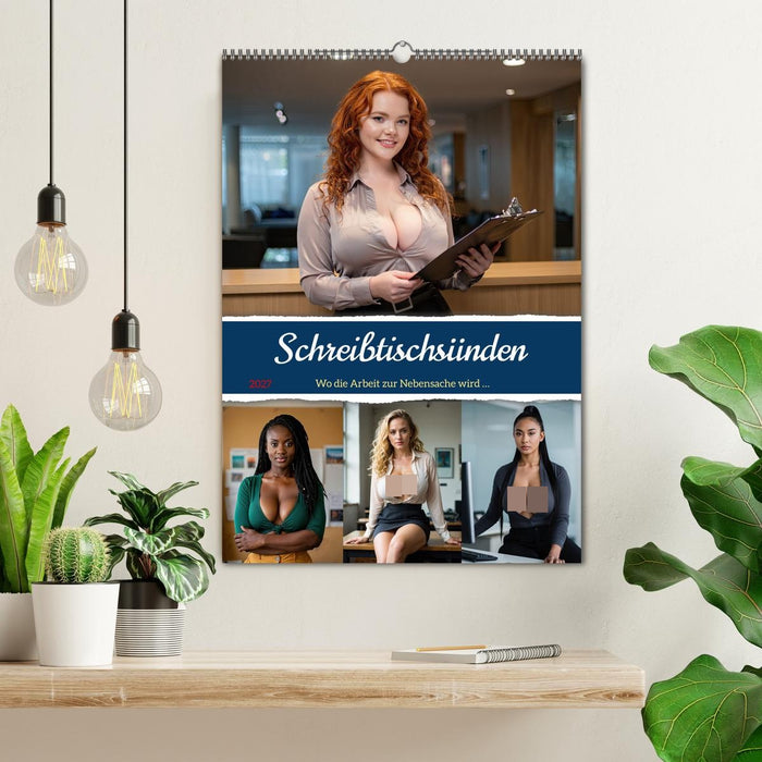 Schreibtischsünden (CALVENDO Wandkalender 2027)