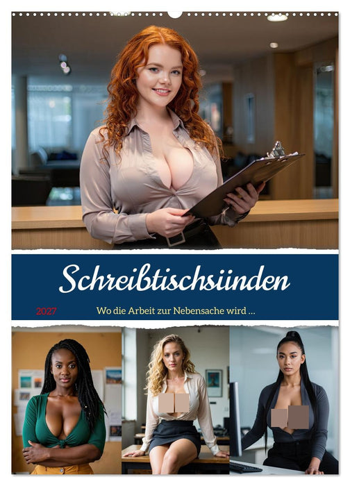 Schreibtischsünden (CALVENDO Wandkalender 2027)