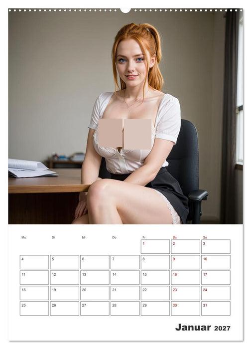 Schreibtischsünden (CALVENDO Wandkalender 2027)