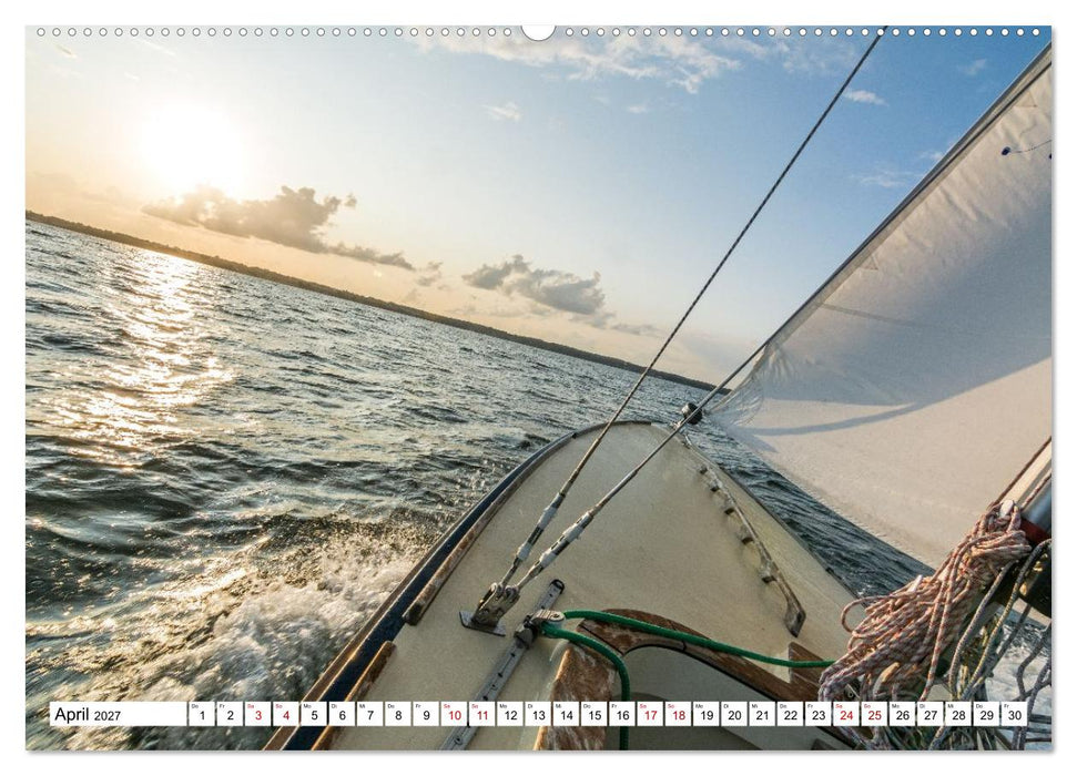 Faszination Segeln - An der Flensburger Förde (CALVENDO Wandkalender 2027)