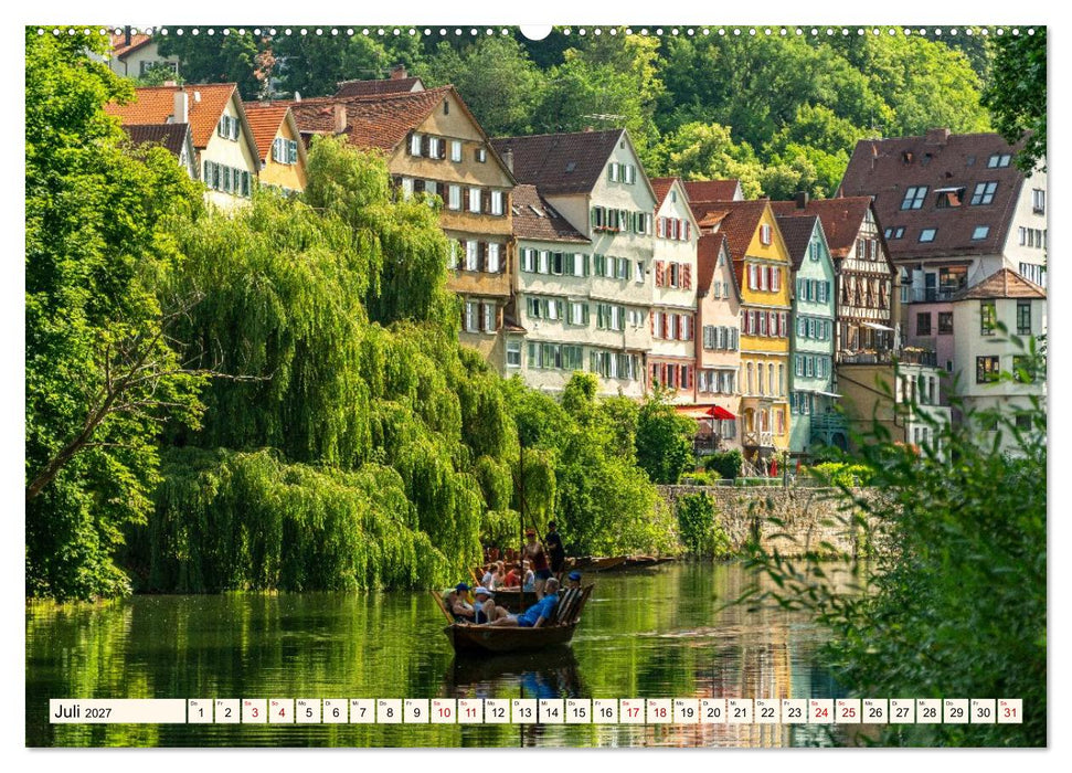 Tübingen - Schwäbische Perle am Neckar (CALVENDO Premium Wandkalender 2027)