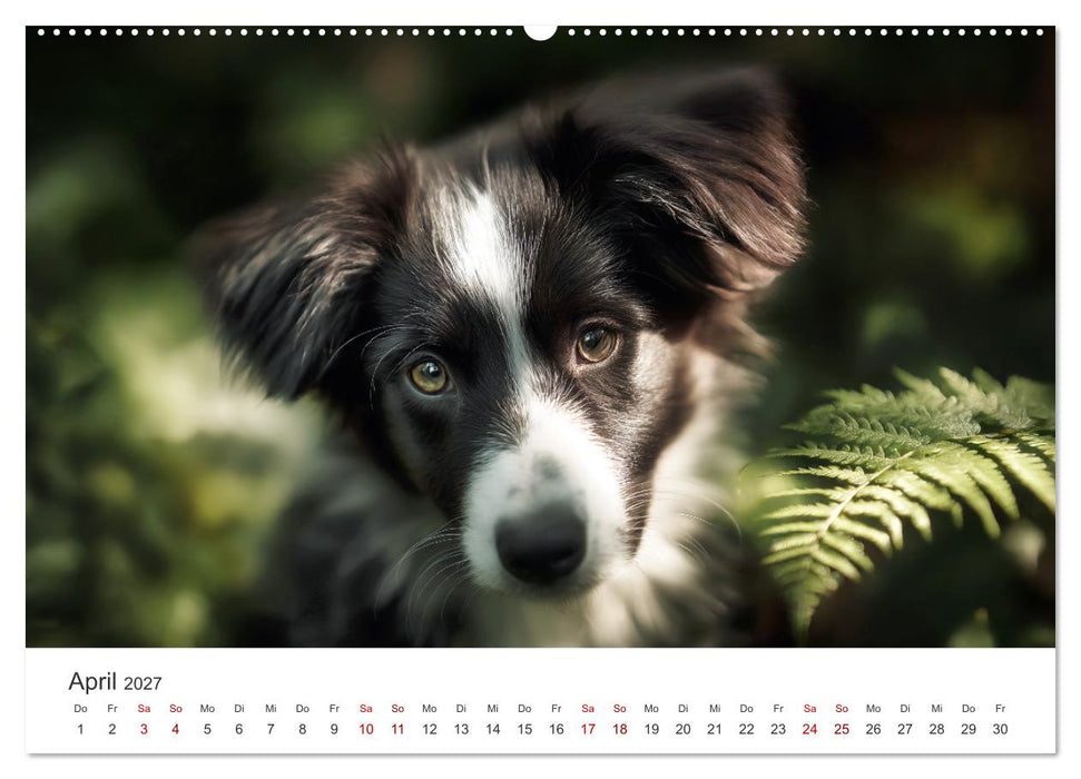 Schön, schlau, schnell! - Der Border Collie - Kalender (CALVENDO Premium Wandkalender 2027)