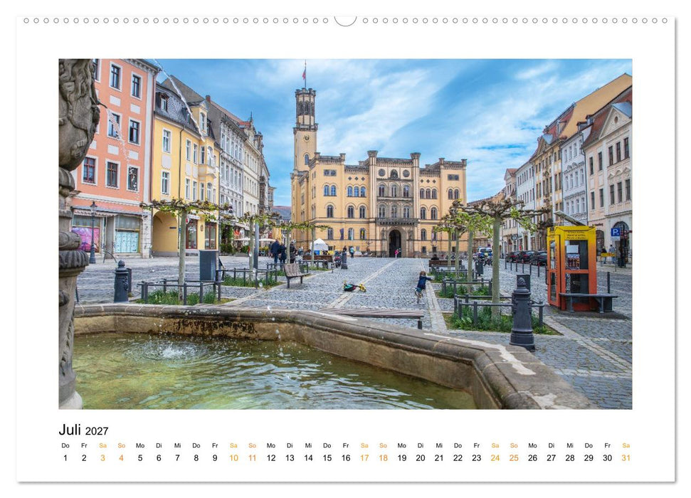 Fugen, Falten, Fassaden – Zittaus stille Zeugen (CALVENDO Premium Wandkalender 2027)