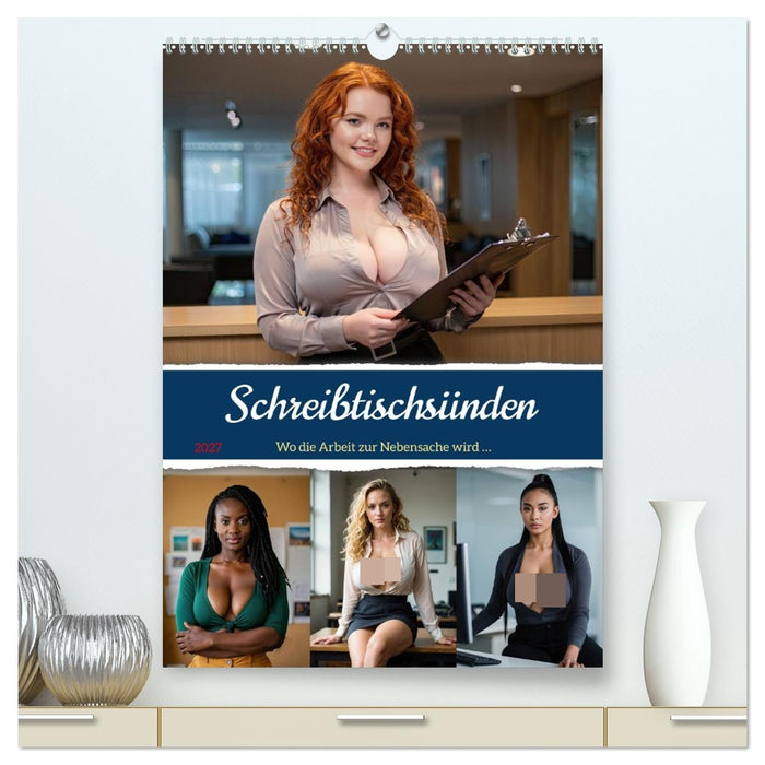 Schreibtischsünden (CALVENDO Premium Wandkalender 2027)