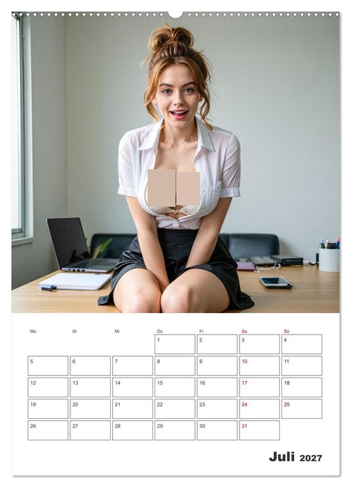 Schreibtischsünden (CALVENDO Premium Wandkalender 2027)