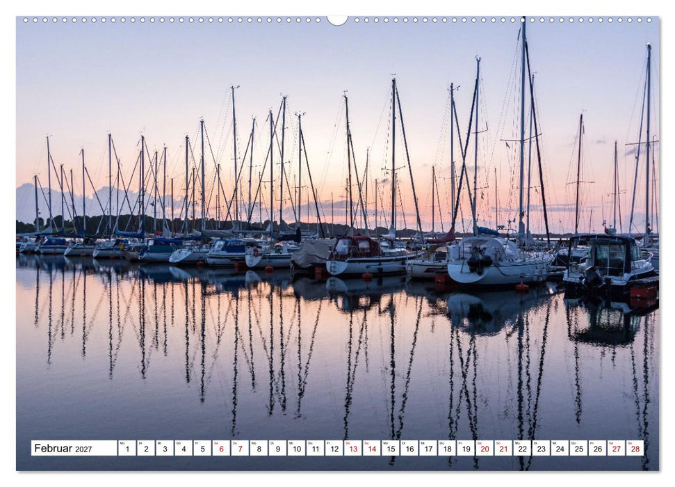 Faszination Segeln - An der Flensburger Förde (CALVENDO Premium Wandkalender 2027)
