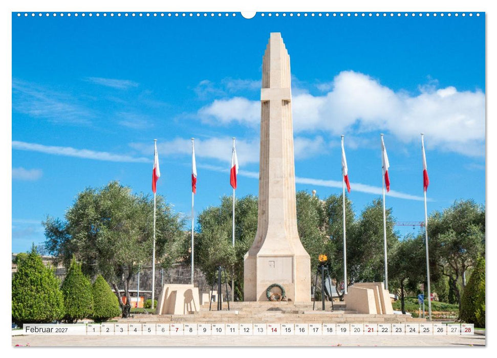 Malta – Historisches Juwel im Mittelmeer (CALVENDO Premium Wandkalender 2027)