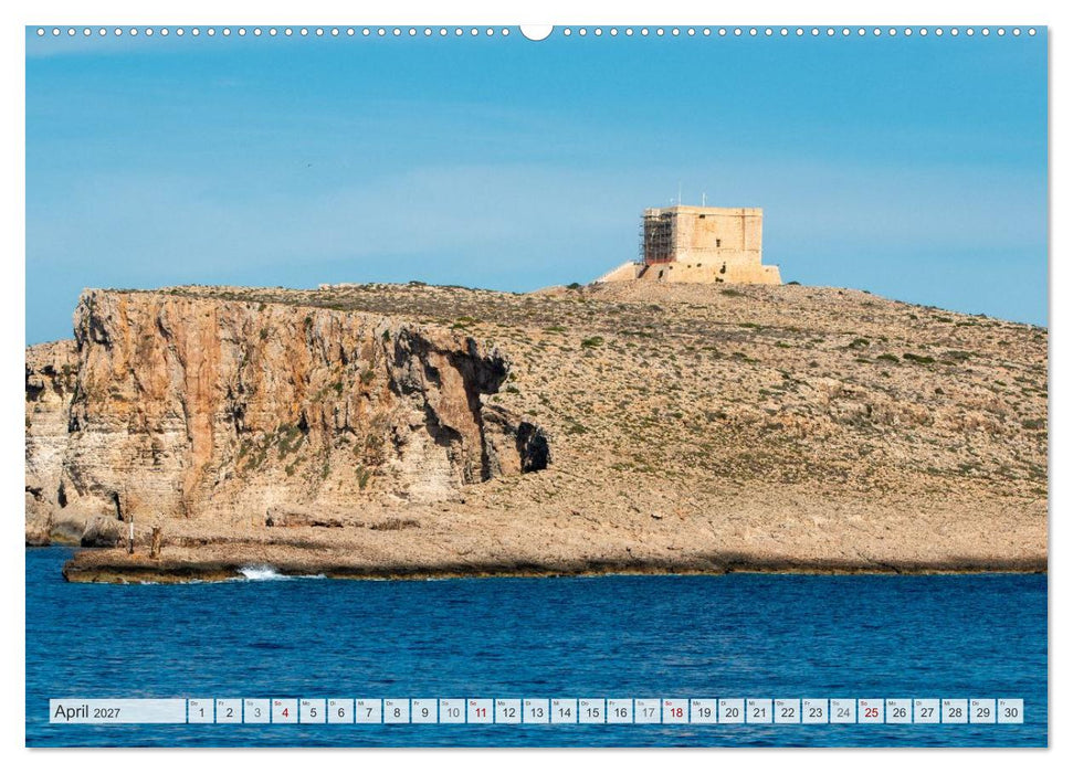Malta – Historisches Juwel im Mittelmeer (CALVENDO Premium Wandkalender 2027)