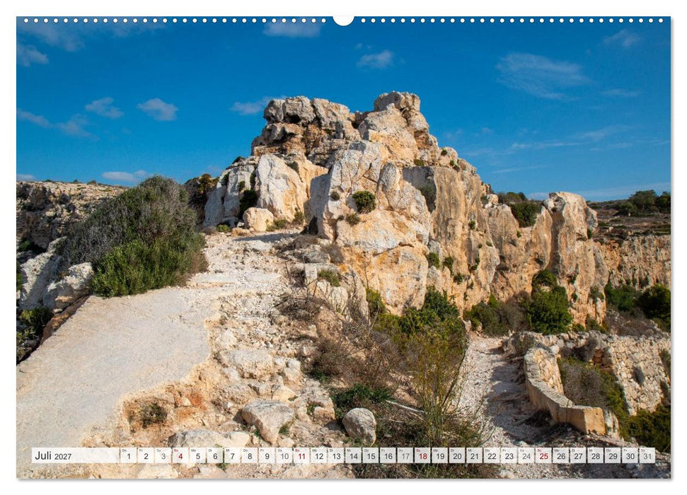 Malta – Historisches Juwel im Mittelmeer (CALVENDO Premium Wandkalender 2027)