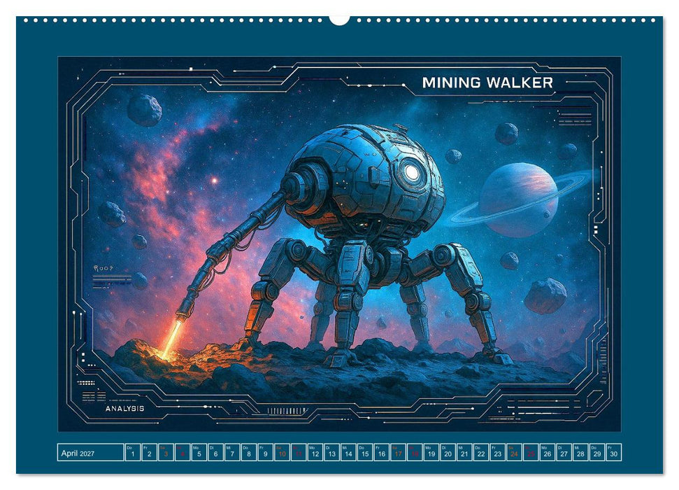 Intelligente Alientechnik (CALVENDO Premium Wandkalender 2027)