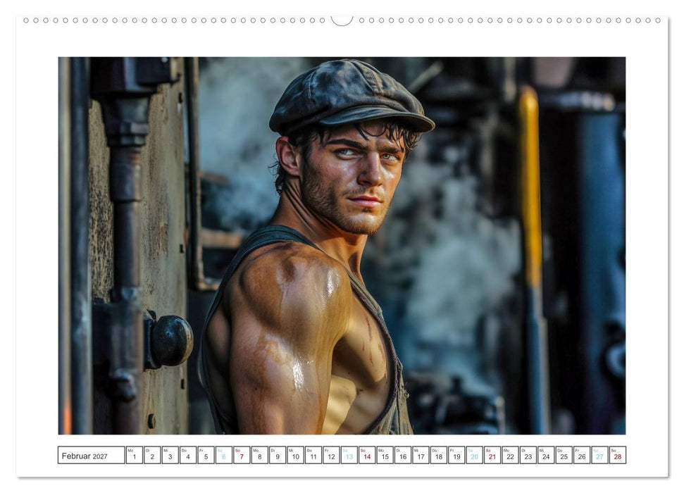 Mit Volldampf in dein Herz (CALVENDO Wandkalender 2027)
