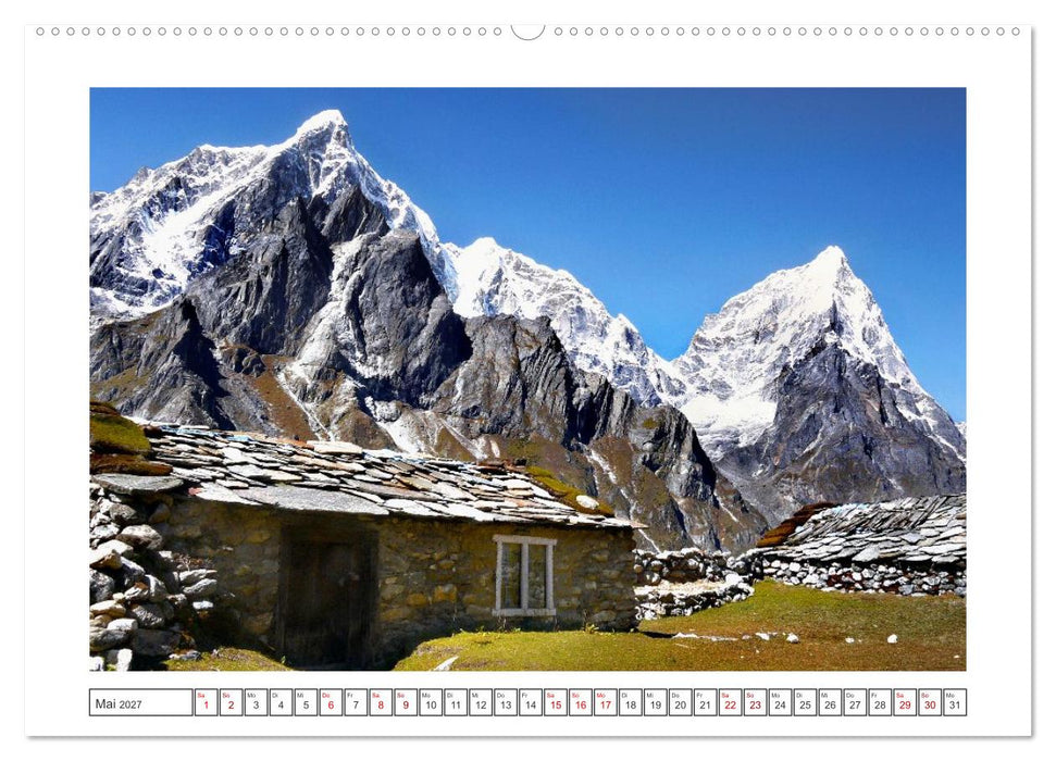 Himalaya - Bergparadies (CALVENDO Premium Wandkalender 2027)