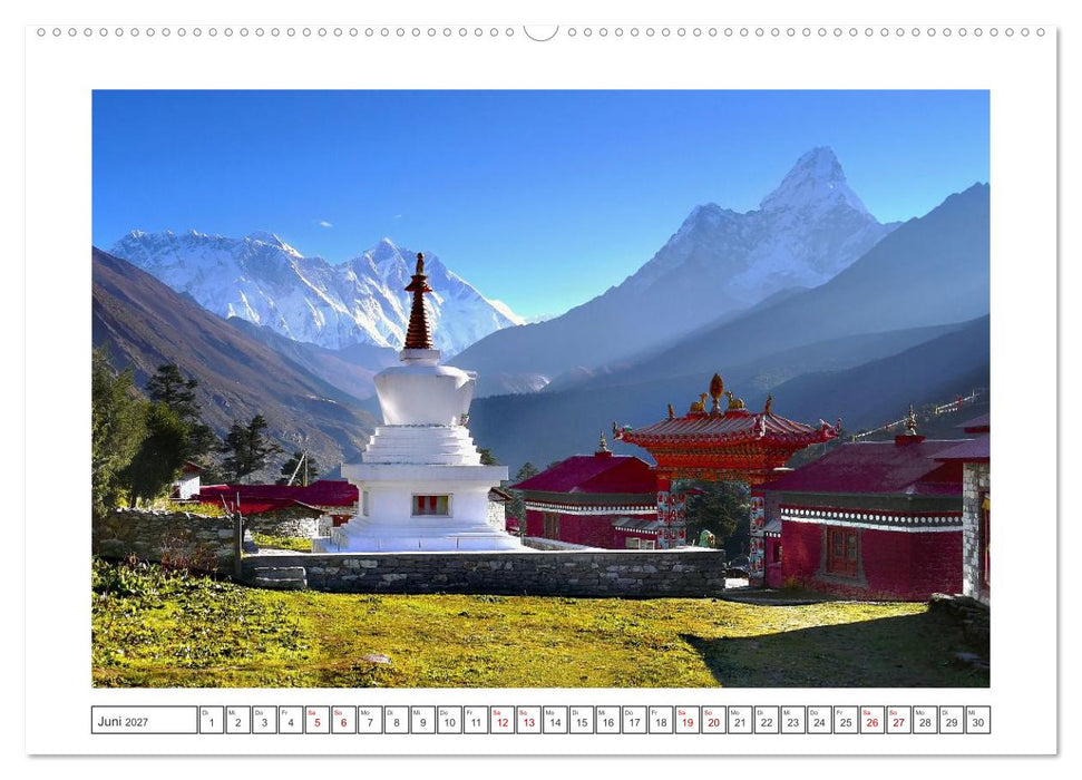 Himalaya - Bergparadies (CALVENDO Premium Wandkalender 2027)