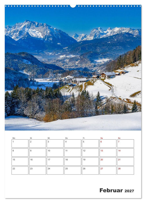 Oberbayerische Alpen (CALVENDO Premium Wandkalender 2027)
