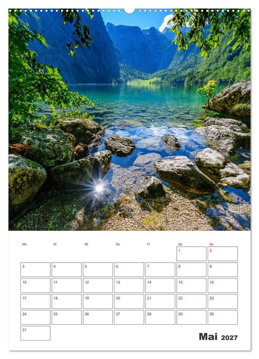 Oberbayerische Alpen (CALVENDO Premium Wandkalender 2027)