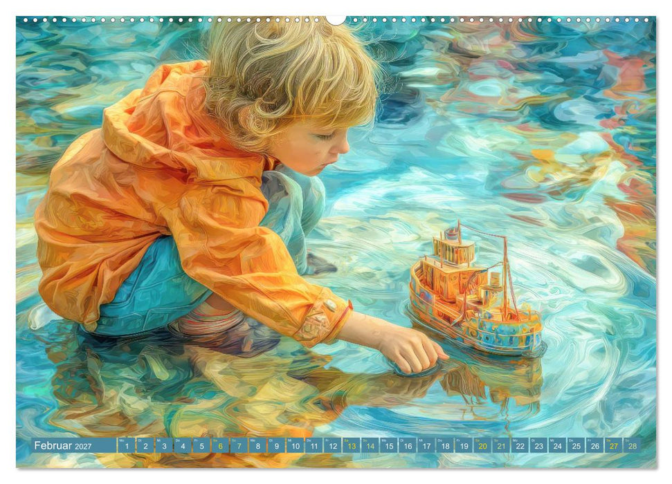 Am Wasser - Bei Sturm und Sonnenschein (CALVENDO Wandkalender 2027)