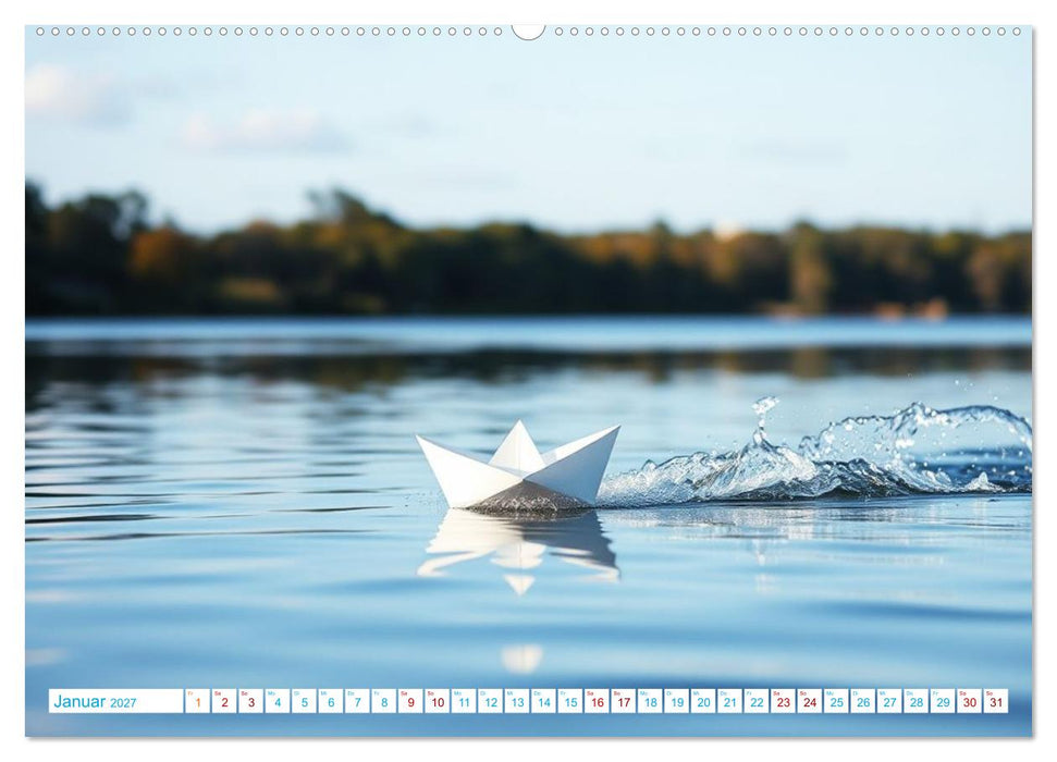 Die Poesie und Kraft des Windes - Windkraft in Bewegung (CALVENDO Premium Wandkalender 2027)