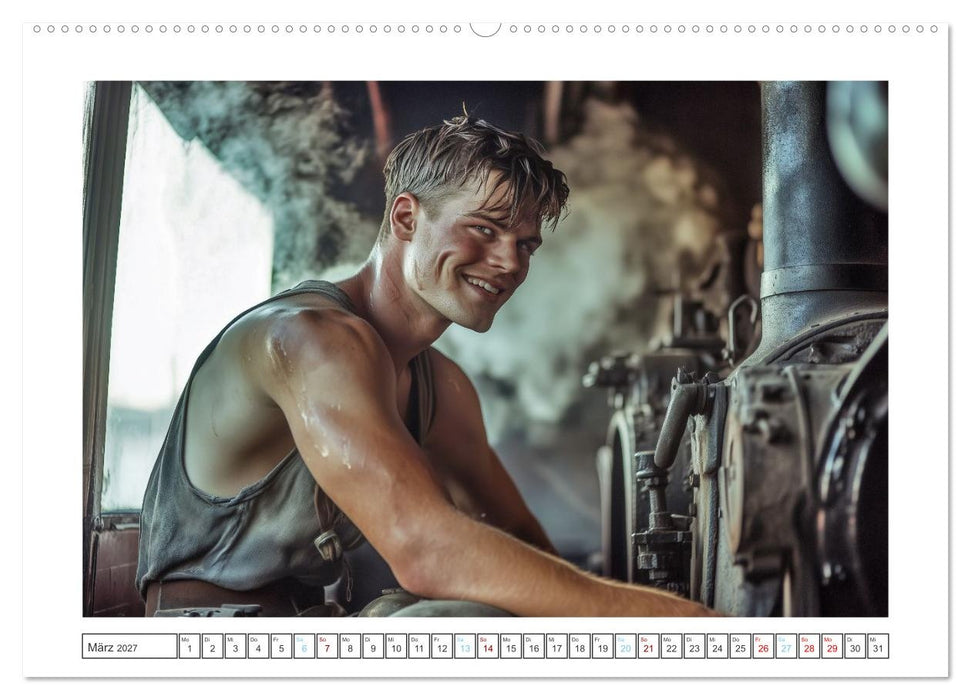 Mit Volldampf in dein Herz (CALVENDO Premium Wandkalender 2027)