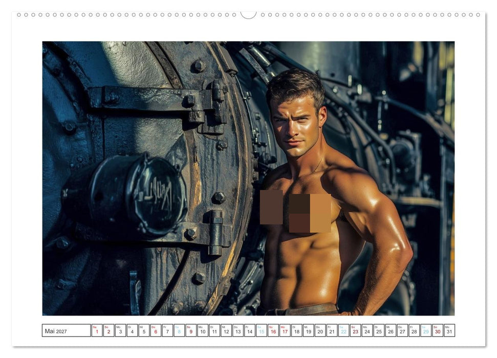 Mit Volldampf in dein Herz (CALVENDO Premium Wandkalender 2027)