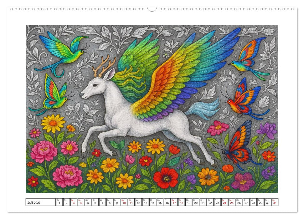 Fabelhafte Mystikwesen (CALVENDO Premium Wandkalender 2027)
