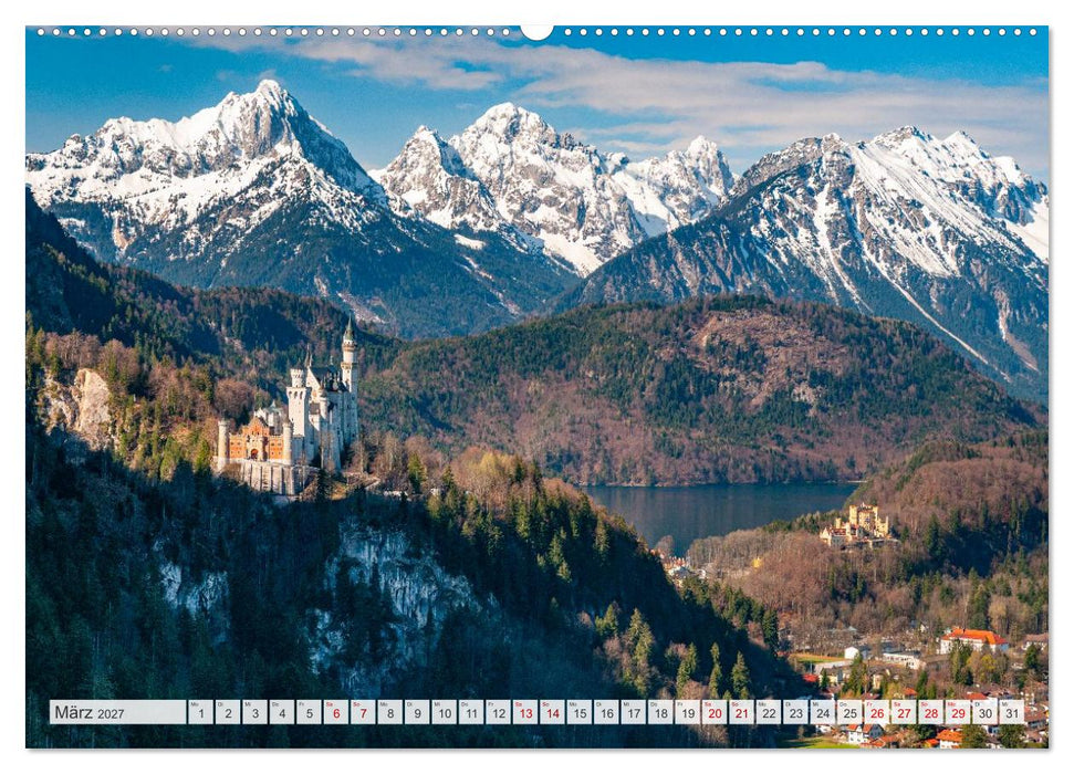Bayerisches Alpenparadies (CALVENDO Premium Wandkalender 2027)