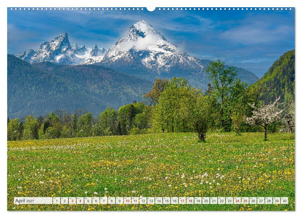 Bayerisches Alpenparadies (CALVENDO Premium Wandkalender 2027)