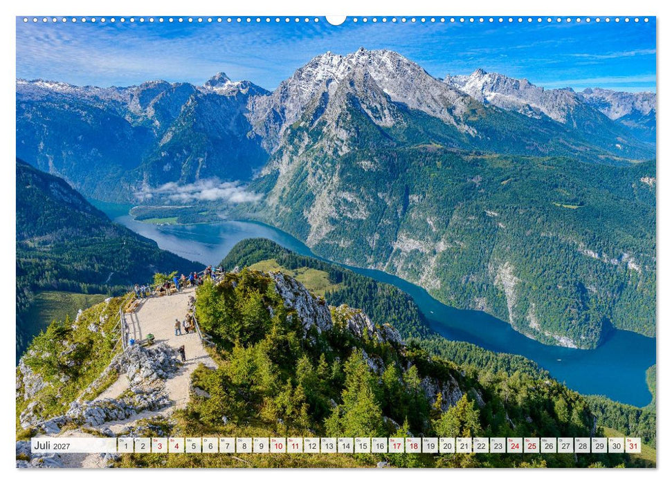 Bayerisches Alpenparadies (CALVENDO Premium Wandkalender 2027)