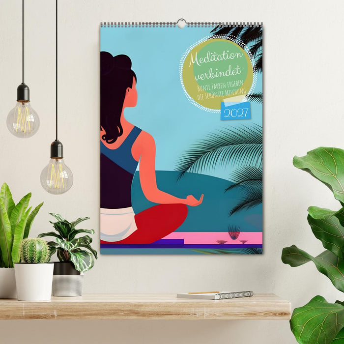 Meditation verbindet (CALVENDO Wandkalender 2027)