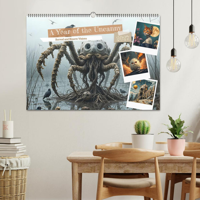 A Year of the Uncanny (CALVENDO Monthly Calendar 2027)