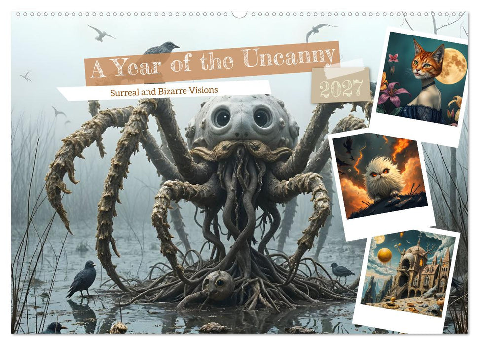 A Year of the Uncanny (CALVENDO Monthly Calendar 2027)